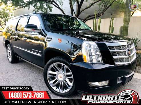 2012 CADILLAC ESCALADE ESV PLATINUM for $330/mo - WE FINANCE! - cars... for sale in Scottsdale, AZ