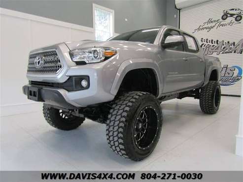 2016 Toyota Tacoma TRD Sport Lifted 4X4 V6 Double Crew Cab Short Bed for sale in Richmond, ND