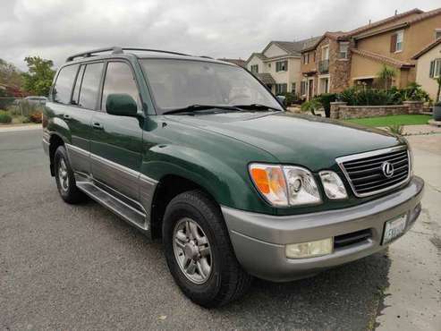 98 Lexus LX470 4WD 155 Kmiles 2 Owner Carfax - - by for sale in Spring Valley, CA
