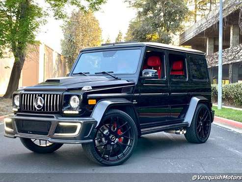 2013 MERCEDES G63 RARE RENNTECH BUILD RED LEATHER G WAGON - cars for sale in Concord, CA