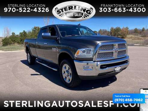 2014 RAM 2500 4WD Crew Cab 169 Laramie - CALL/TEXT TODAY! - cars & for sale in Sterling, CO