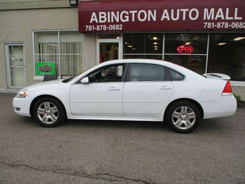 2011 *Chevrolet* *Impala* *LT* Summit White for sale in Abington, MA