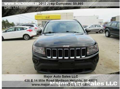 2013 Jeep Compass Sport 4x4 4dr SUV 67867 Miles - cars & trucks - by... for sale in Madison Heights, MI
