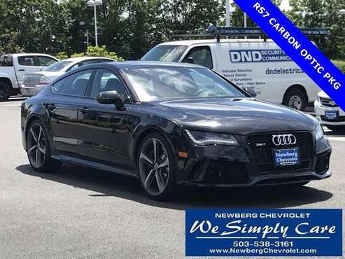 2015 Audi RS 7 4.0T Prestige WORK WITH ANY CREDIT! - cars & trucks -... for sale in Newberg, OR