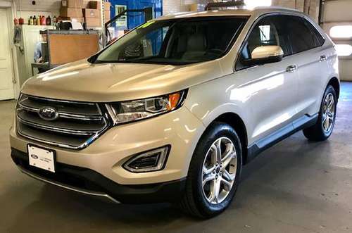2018 FORD EDGE TITANIUM AWD for sale in SCHUYLER, NE, NE