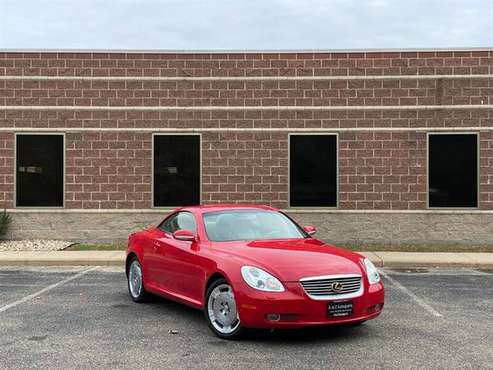2002 Lexus SC 430: SHARP Convertible ** RED ** Lower Miles ** NAVI *... for sale in Madison, WI