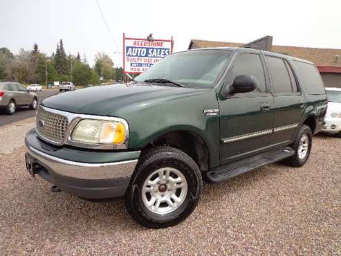 2001 FORD EXPEDITION XLT 4X4 SMALL V8 3RD ROW CLEAN WARRANTY - cars... for sale in Pinetop, AZ