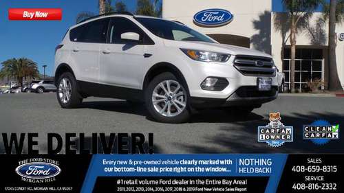 2018 Ford Escape SE! AWD/Reverse Cam/Bluetooth! Only 43k Miles! -... for sale in Morgan Hill, CA