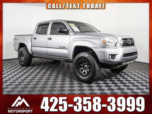Lifted 2015 *Toyota Tacoma* TRD Off Road 4x4 - cars & trucks - by... for sale in Everett, WA