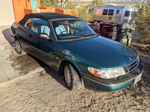 1995 SAAB 900S CONVERTIBLE, 67K ORIG , ALWAYS GARAGED - cars & for sale in YUCCA VALLEY, CA
