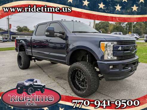 /####/ 2017 Ford F-250 Lariat 4x4 ** MONSTER LIFT ON 37s!! - cars &... for sale in Lithia Springs, GA