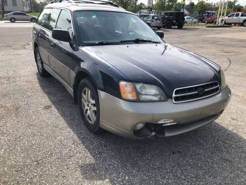 CHEAP CAR! 02 SUBARU OUTBACK AWD 5-SPEED RUNS & DRIVES - cars & for sale in Indianapolis, IN