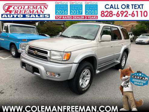 1999 Toyota 4Runner 4dr Limited 3.4L Auto 4WD for sale in Hendersonville, NC