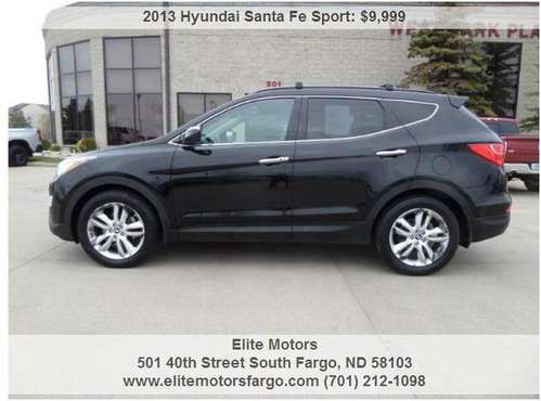 2013 Hyundai Santa Fe Sport, AWD, Turbo, Leather, Sharp! - cars & for sale in Fargo, ND