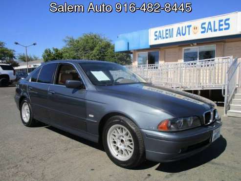 2001 BMW 525I - BRAND NEW TIRES - RWD - SUNROOF - AC WORKS - LEATHER... for sale in Sacramento , CA