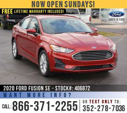 2020 FORD FUSION SE *** $6,000 off MSRP! *** - cars & trucks - by... for sale in Alachua, FL