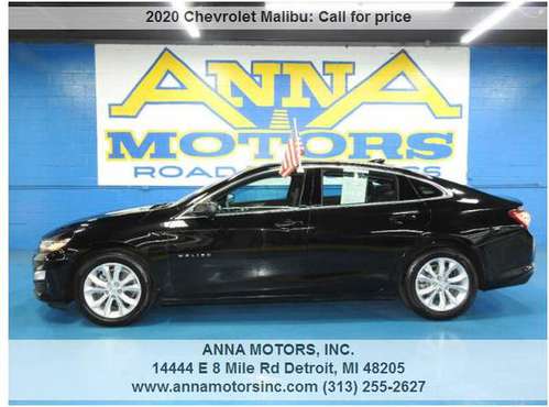 2020 CHEVROLET MALIBU LT, $00*DOWN AVAILABLE TODAY-APPLY ONLINE-CALL... for sale in Detroit, MI