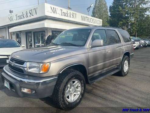 2001 Toyota 4Runner SR5 4WD SUV 1-Owner Clean Car Fax Local SUV -... for sale in Milwaukee, WA