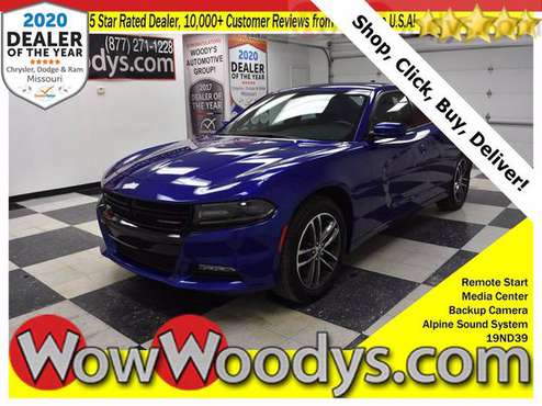 *Certified* One Owner! 2019 Dodge Charger SXT Blue WE FINANCE! -... for sale in CHILLICOTHE, IA