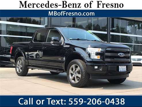 2017 Ford F-150 Lariat Crew Cab 4x4 With ONLY 23K Miles - cars &... for sale in Fresno, CA