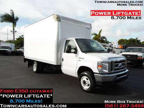 2018 Ford E350 Box Truck *POWER LIFTGATE* Cutaway Box Van Box Truck... for sale in West Palm Beach, FL