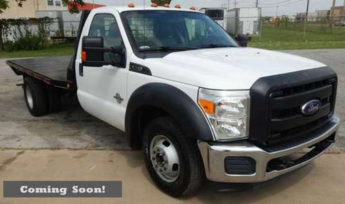 2013 Ford F350 XL - 12ft Flatbed - 2WD 6.7L V8 Power Stroke (B23603)... for sale in Dassel, MN