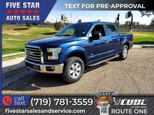 2015 Ford F150 F 150 F-150 XLT Crew Cab V6 EcoBoost for sale in Pueblo, CO