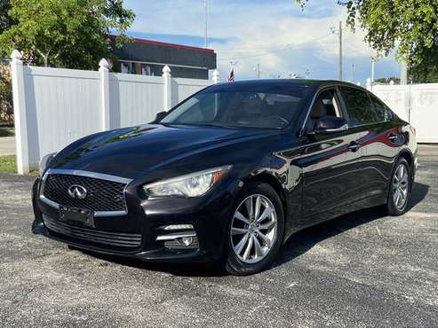 2014 Infiniti Q50 Premium 3.7 V6 // CLEAN TITLE/CARFAX - cars &... for sale in Hollywood, FL
