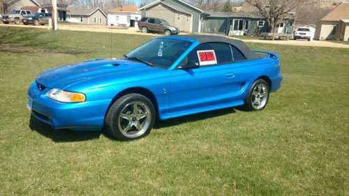 1998 Ford Mustang Cobra SVT for sale in Lake Benton, MN