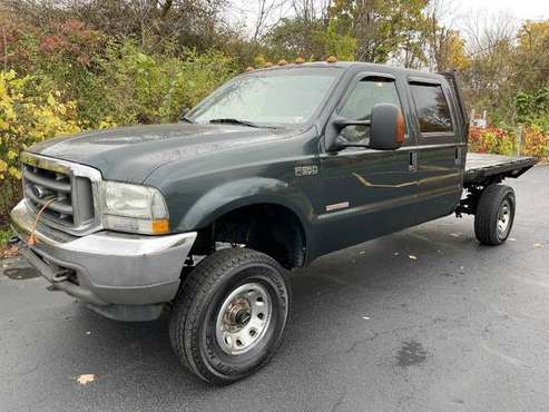 2004 Ford F350 Diesel 6.0 Crew Cub 4x4 - cars & trucks - by dealer -... for sale in Akron, OH