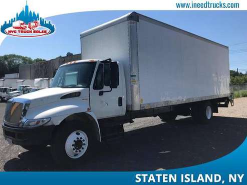 2013 INTERNATIONAL 4300 26' FEET DIESEL BOX TRUCK NON CDL LIF-New Have for sale in Staten Island, CT