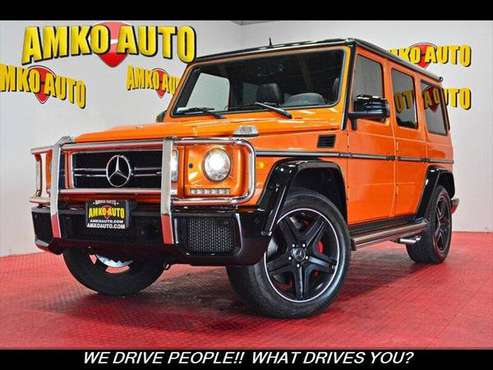 2016 Mercedes-Benz AMG G 63 AWD AMG G 63 4MATIC 4dr SUV We Can Get for sale in TEMPLE HILLS, MD