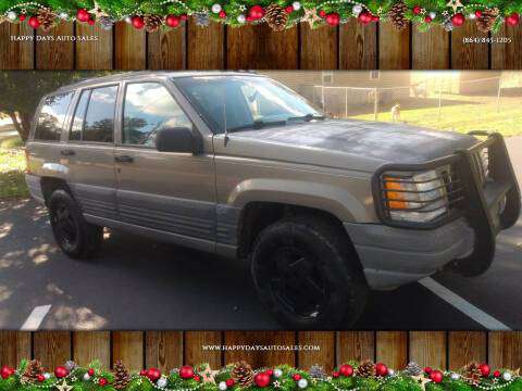 1997 Jeep Grand Cherokee 4.0L I6 Automatic RWD 1J4FX58S5VC618472... for sale in Piedmont, SC