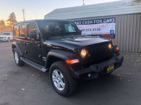 2019 Jeep Wrangler Unlimited (Easy Financing Offered + Trade-Ins) -... for sale in Modesto, CA