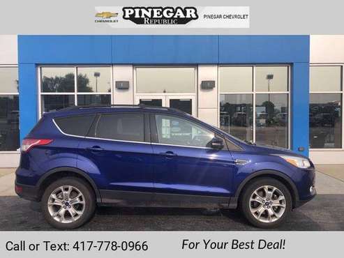 2013 Ford Escape SEL suv Blue - cars & trucks - by dealer - vehicle... for sale in Republic, MO