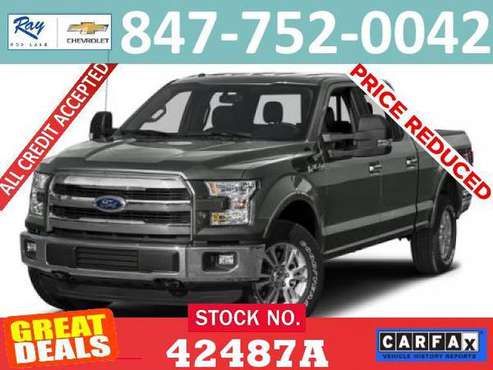 ✔️2015 Ford F-150 XLT 4WD Bad Credit Ok EMPLOYEE PRICES - cars &... for sale in Fox_Lake, IL