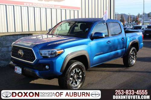 2018 Toyota Tacoma TRD Off-Road Double Cab V6 4WD - cars & trucks -... for sale in Auburn, WA