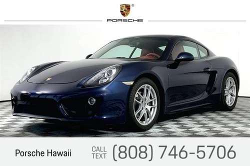 2015 Porsche Cayman Base - cars & trucks - by dealer - vehicle... for sale in Honolulu, HI