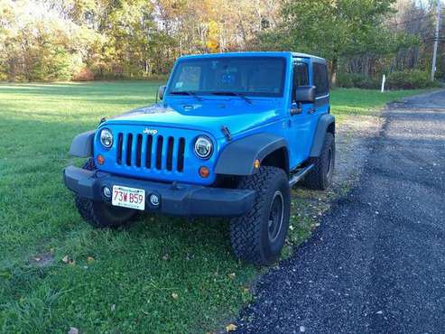 2012 Jeep Wrangler 2 Door - Blue for sale in Hudson, MA