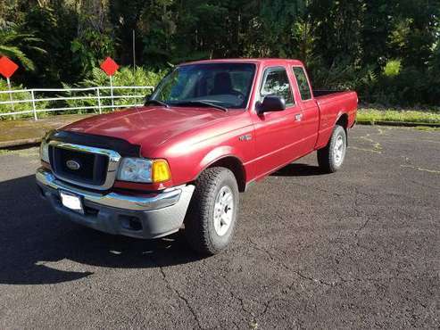 2004 Ford Ranger XLT - cars & trucks - by owner - vehicle automotive... for sale in Hilo, HI
