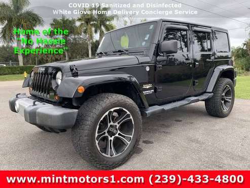 2013 Jeep Wrangler Unlimited Sahara - cars & trucks - by dealer -... for sale in Fort Myers, FL