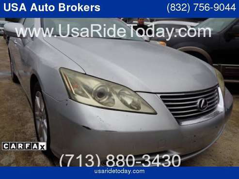 2007 Lexus ES 350 4dr Sdn with Front/rear assist grips for sale in Houston, TX