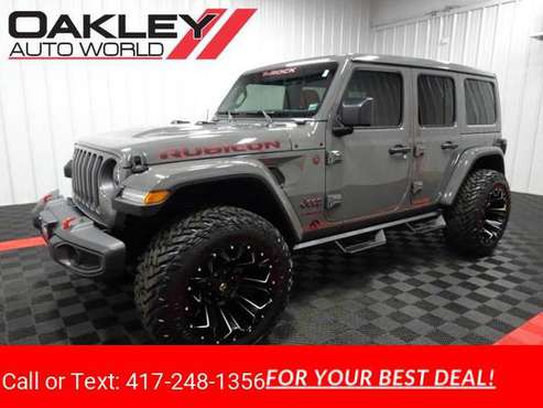 2021 Jeep Wrangler Rubicon Unlimited T-ROCK sky POWER Top hatchback... for sale in Branson West, MO