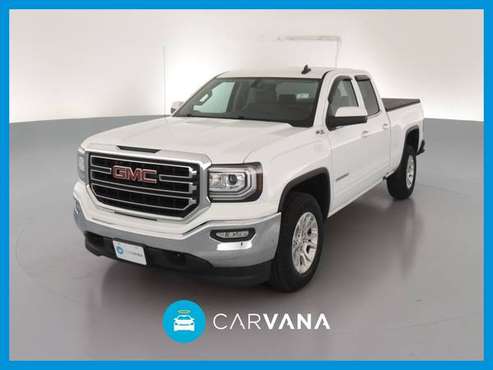 2017 GMC Sierra 1500 Double Cab SLE Pickup 4D 6 1/2 ft pickup White for sale in Washington, District Of Columbia