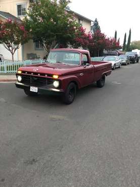 1966 Ford F-250 Custom Cab - cars & trucks - by owner - vehicle... for sale in Talmage, CA