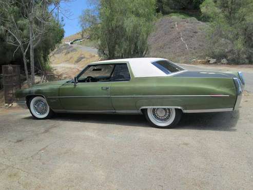 1971 Cadillac 2 dr Coupe DeVilla for sale in Norco, CA