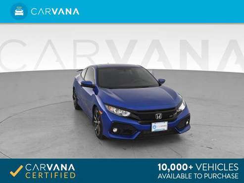 2018 Honda Civic Si Coupe 2D coupe BLUE - FINANCE ONLINE for sale in Atlanta, KS
