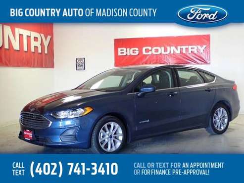 *2019* *Ford* *Fusion Hybrid* *SE FWD* - cars & trucks - by dealer -... for sale in Madison, IA