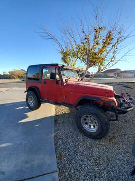 95 Jeep Wrangler - cars & trucks - by owner - vehicle automotive sale for sale in YUCCA VALLEY, CA