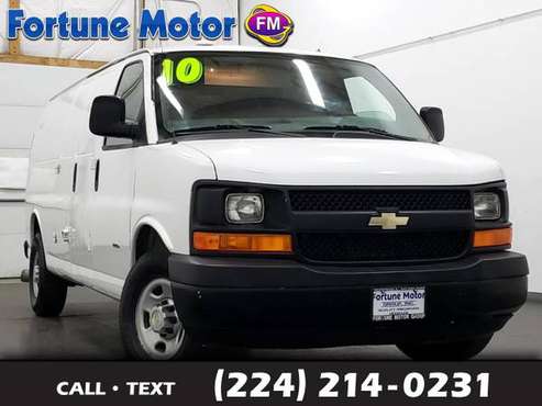 *2010* *Chevrolet* *Express Cargo Van* *3500 Cargo Extended* - cars... for sale in WAUKEGAN, IL
